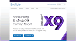 Desktop Screenshot of endnote.com
